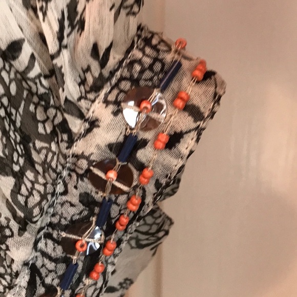 Romilly Tiered maxi dress Anthropologie size large - Picture 9 of 11